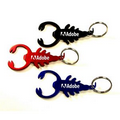 Scorpion Shape Bottle Opener w/ Key Chain